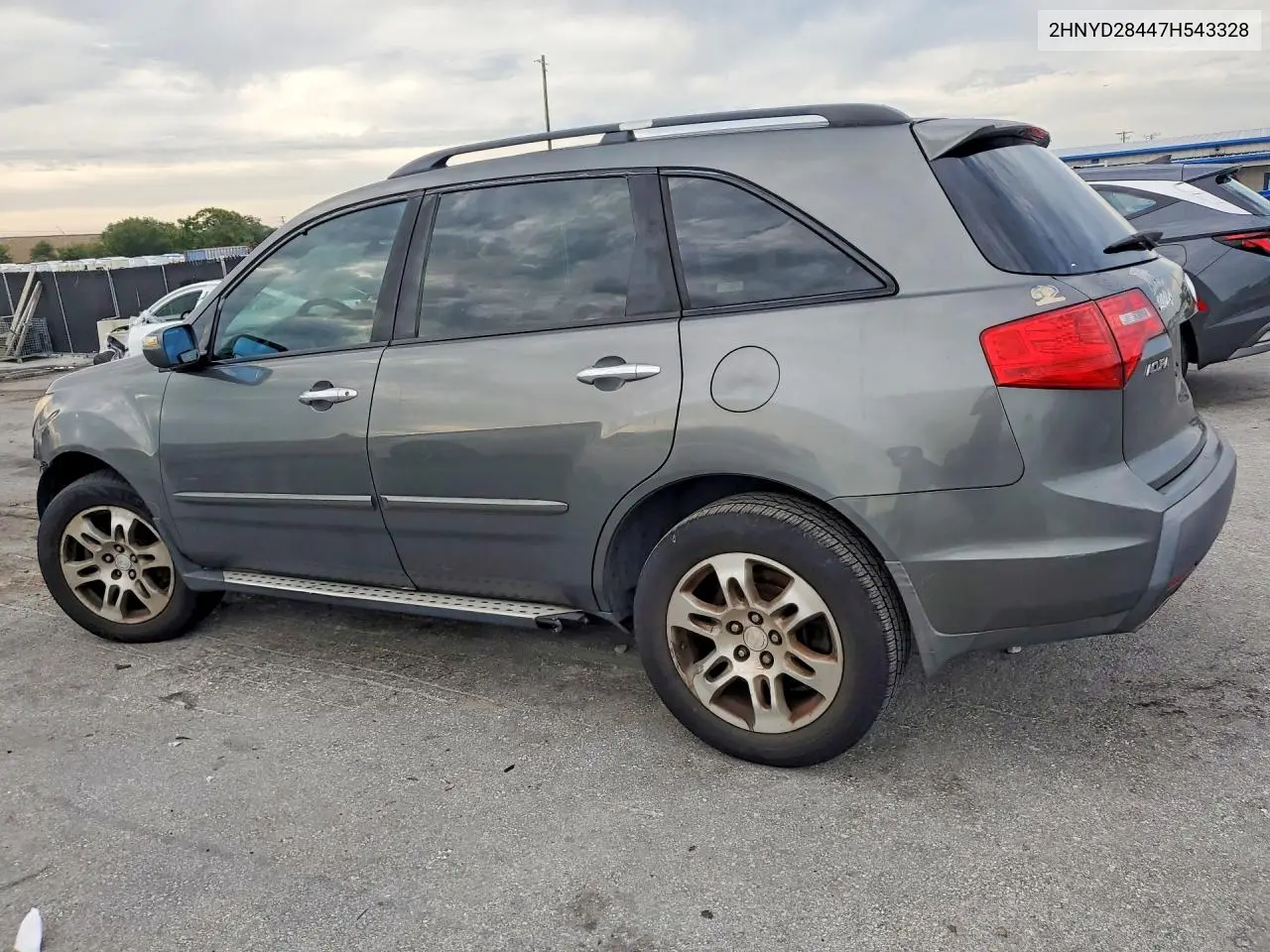 2007 Acura Mdx Technology VIN: 2HNYD28447H543328 Lot: 57503426