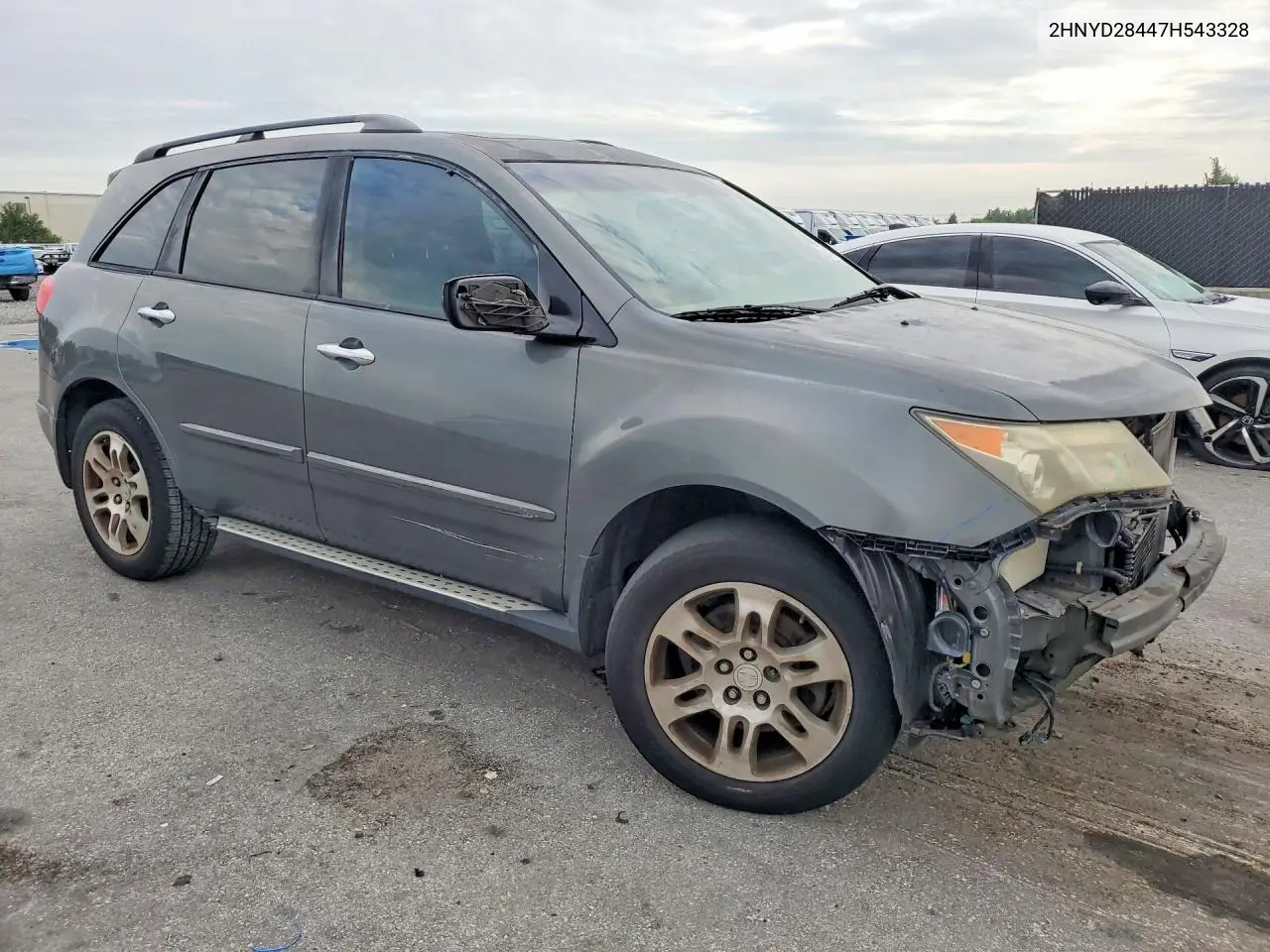 2007 Acura Mdx Technology VIN: 2HNYD28447H543328 Lot: 57503426