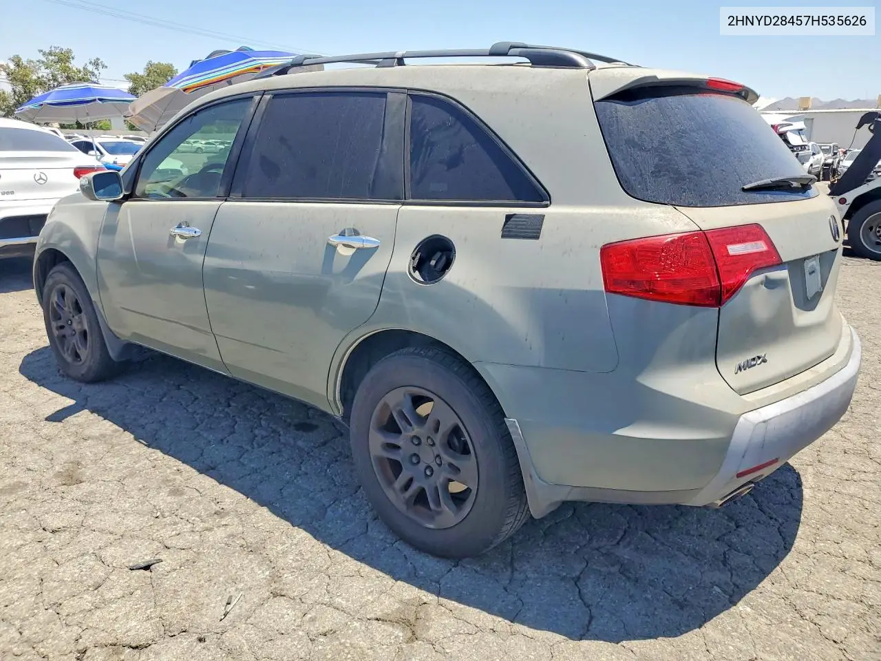 2007 Acura Mdx Technology VIN: 2HNYD28457H535626 Lot: 61243496