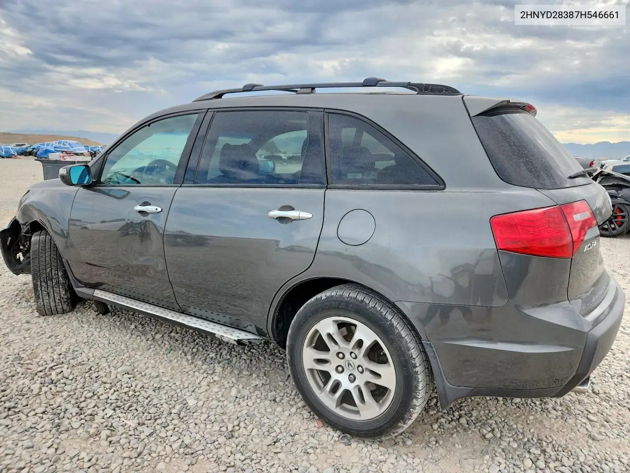 2007 Acura Mdx Technology VIN: 2HNYD28387H546661 Lot: 61738246