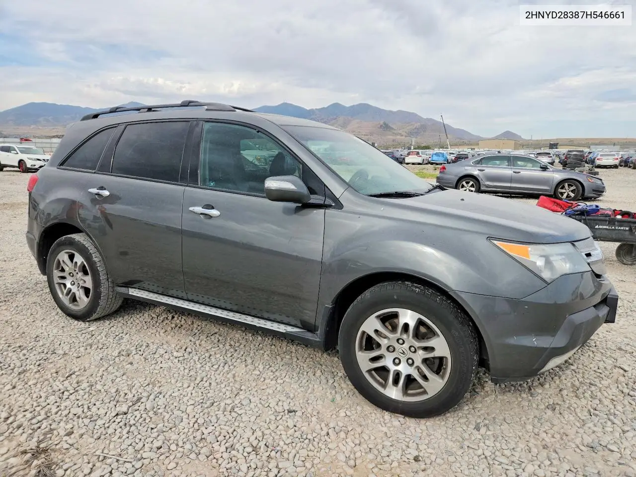 2007 Acura Mdx Technology VIN: 2HNYD28387H546661 Lot: 61738246