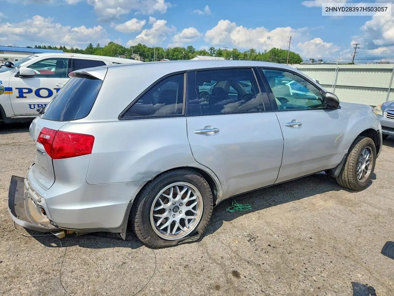 2007 Acura Mdx Technology VIN: 2HNYD28397H503057 Lot: 62095166