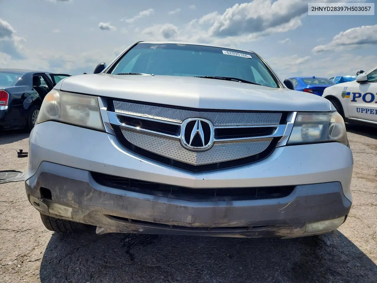 2007 Acura Mdx Technology VIN: 2HNYD28397H503057 Lot: 62095166