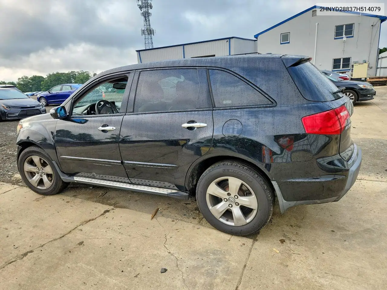 2007 Acura Mdx Sport VIN: 2HNYD28837H514079 Lot: 62255036