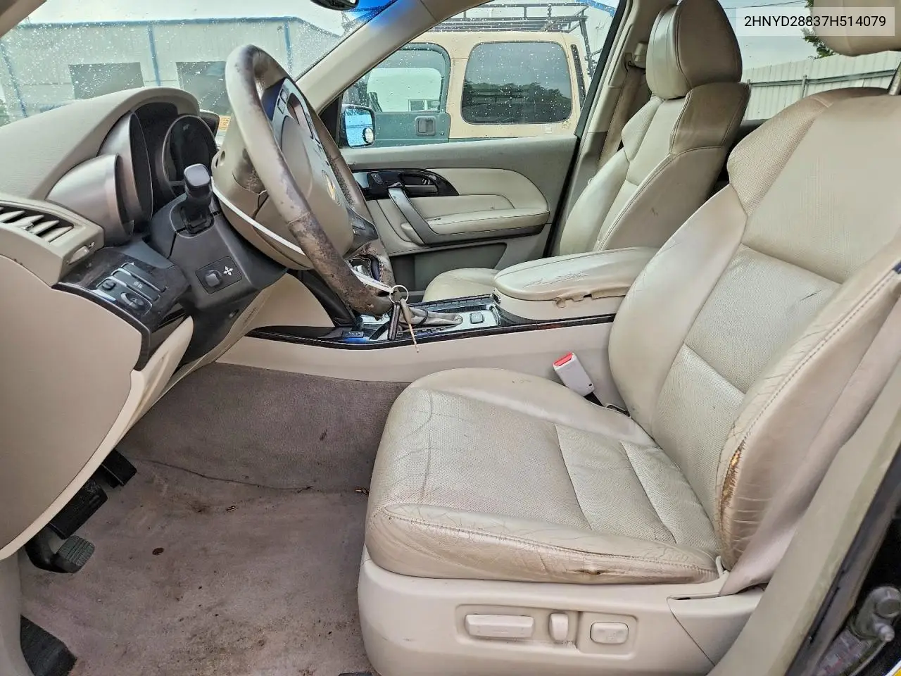2007 Acura Mdx Sport VIN: 2HNYD28837H514079 Lot: 62255036