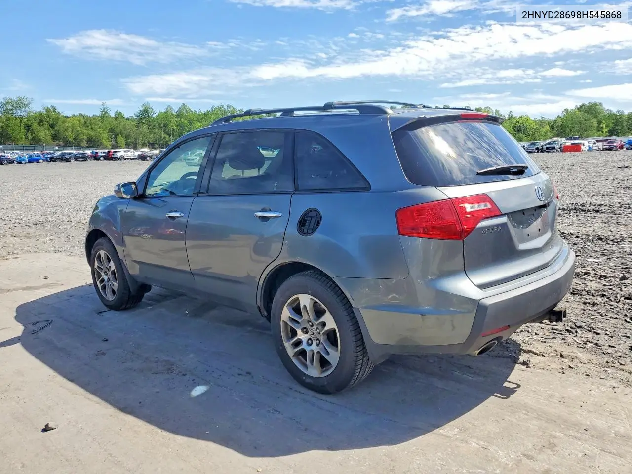 2008 Acura Mdx Technology VIN: 2HNYD28698H545868 Lot: 54838616