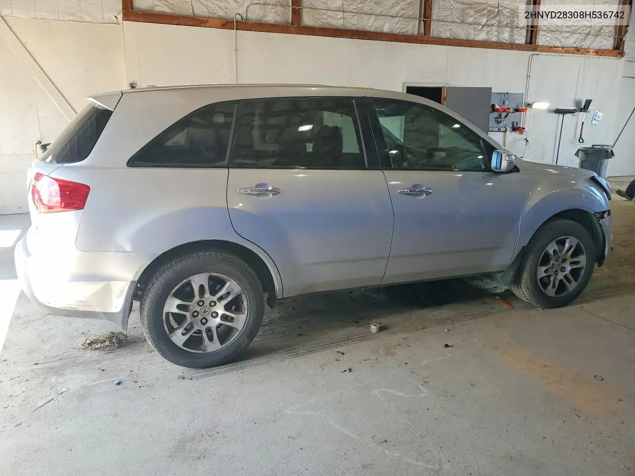 2008 Acura Mdx Technology VIN: 2HNYD28308H536742 Lot: 59584086