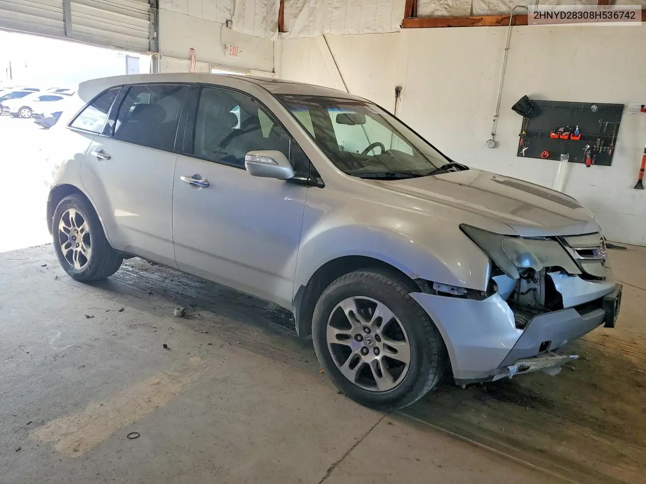 2008 Acura Mdx Technology VIN: 2HNYD28308H536742 Lot: 59584086
