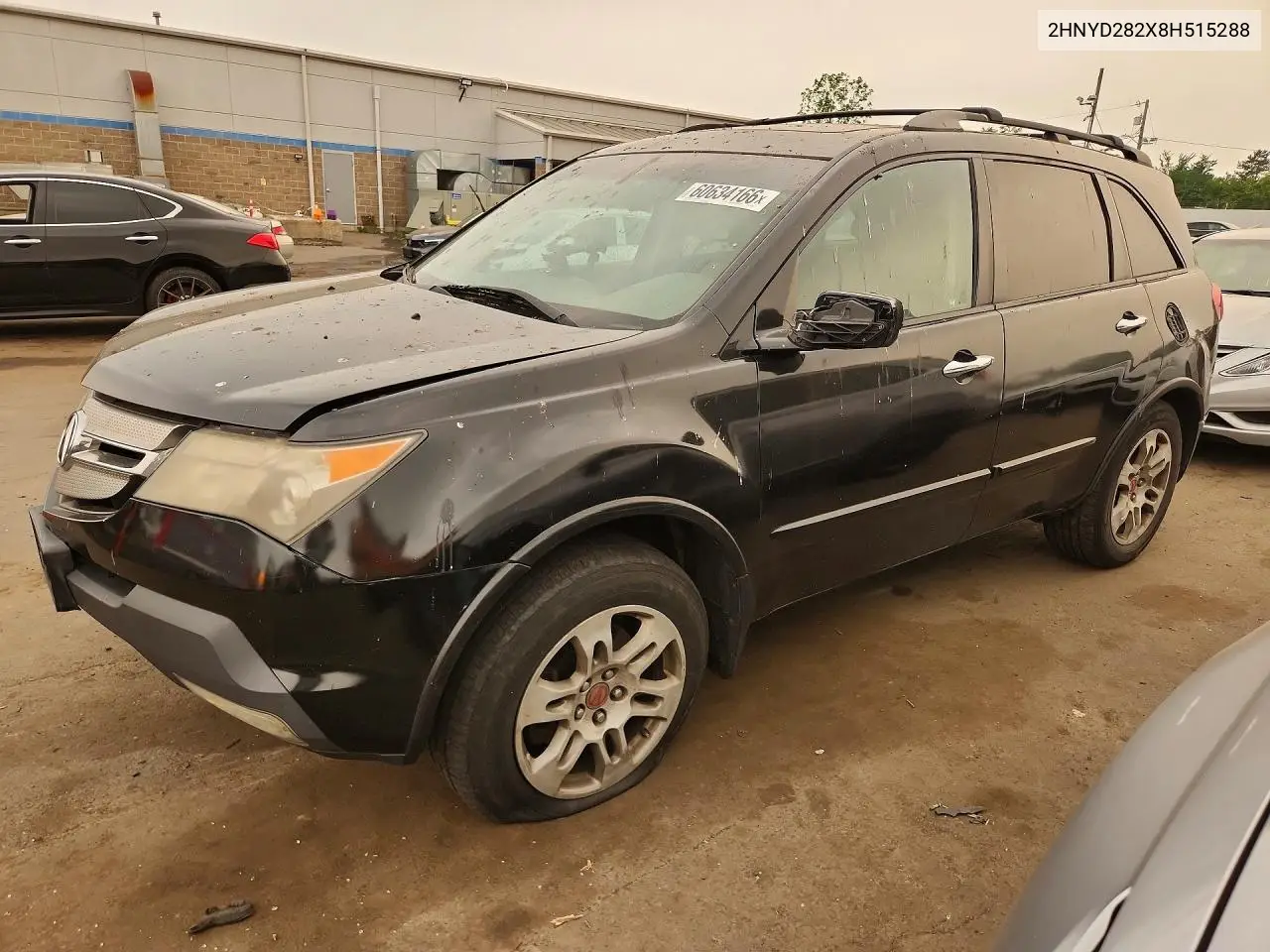 2008 Acura Mdx VIN: 2HNYD282X8H515288 Lot: 60634166