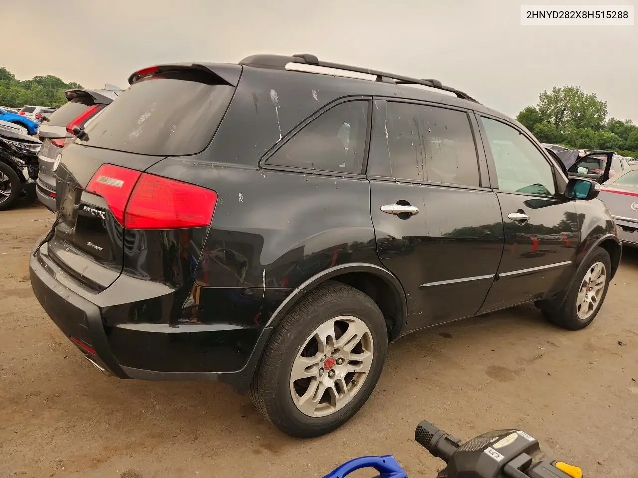2008 Acura Mdx VIN: 2HNYD282X8H515288 Lot: 60634166