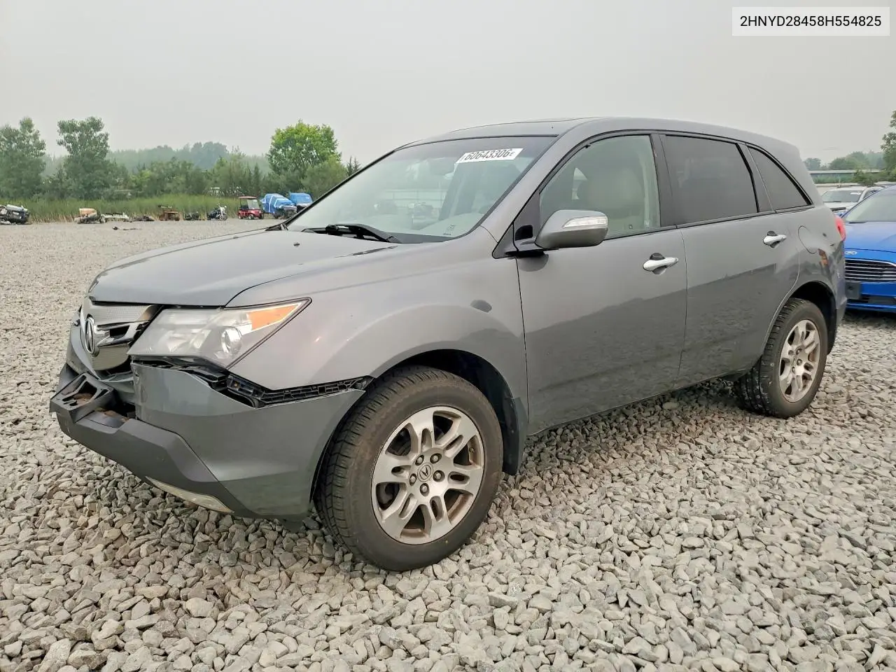 2008 Acura Mdx Technology VIN: 2HNYD28458H554825 Lot: 60643306