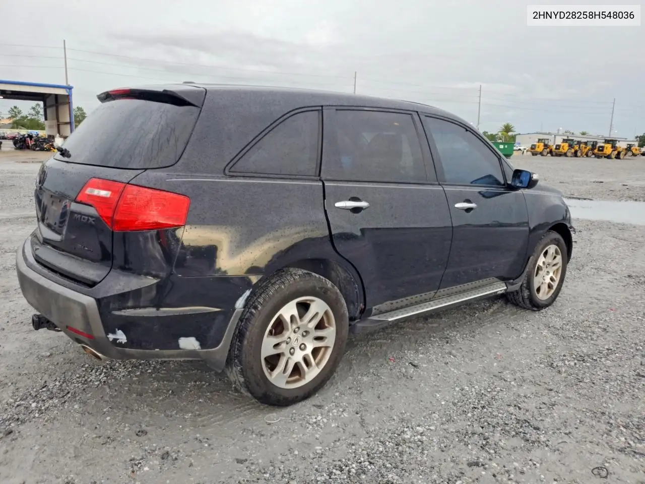 2008 Acura Mdx VIN: 2HNYD28258H548036 Lot: 61113036