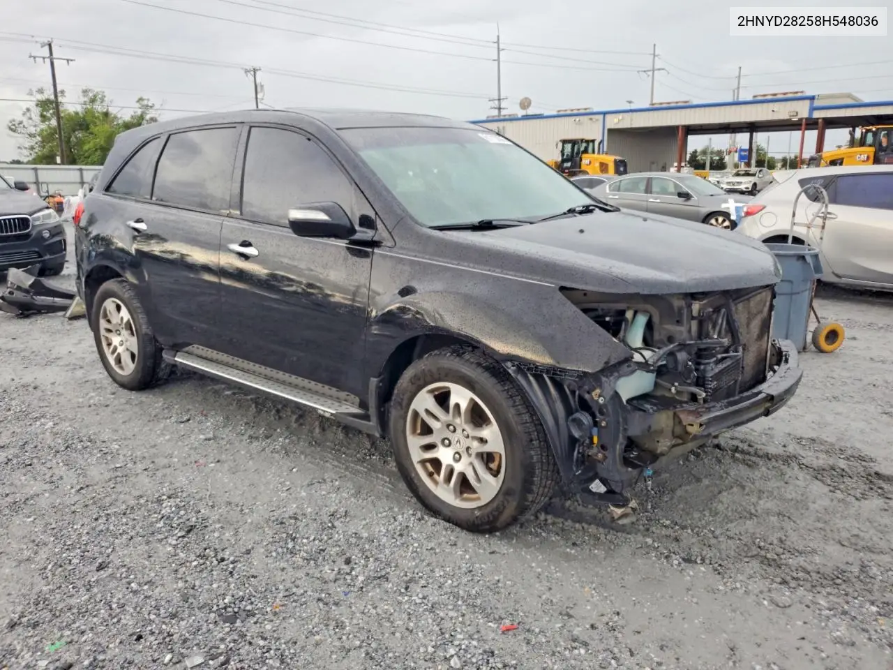 2008 Acura Mdx VIN: 2HNYD28258H548036 Lot: 61113036