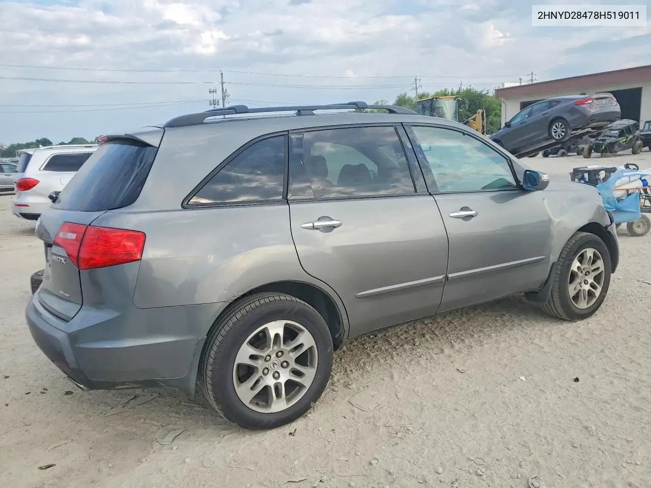 2008 Acura Mdx Technology VIN: 2HNYD28478H519011 Lot: 61613536