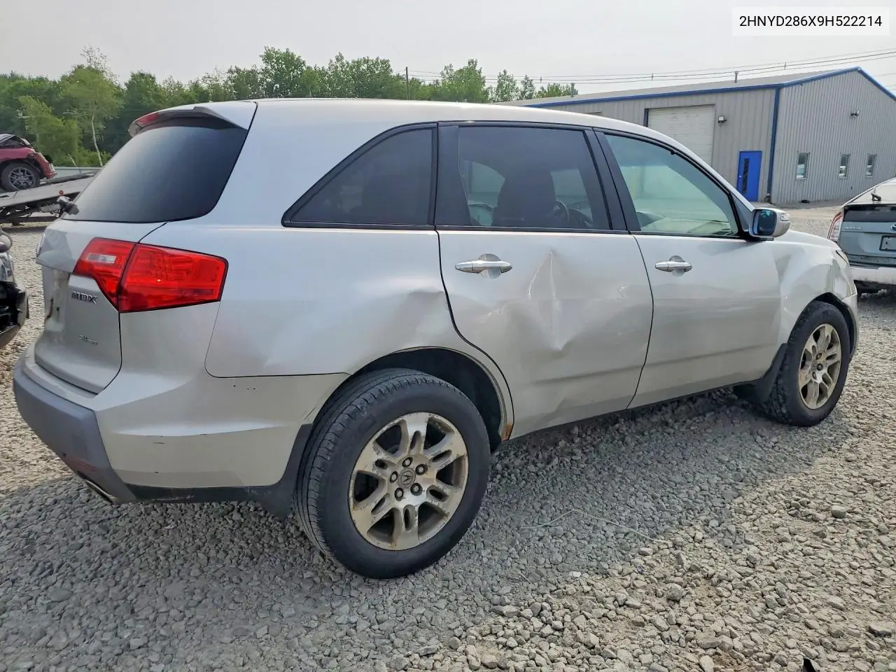 2009 Acura Mdx Technology VIN: 2HNYD286X9H522214 Lot: 58732806