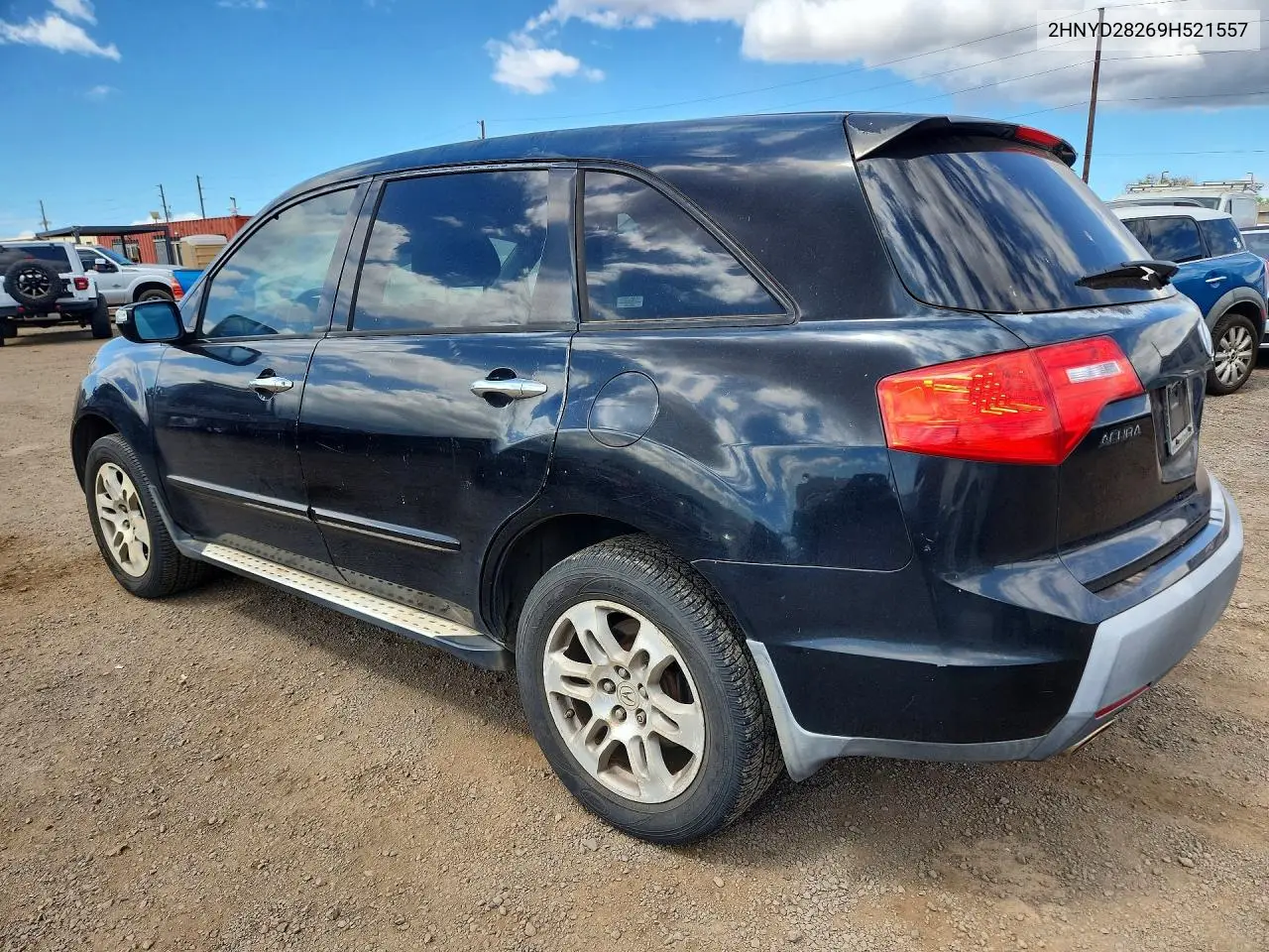 2009 Acura Mdx VIN: 2HNYD28269H521557 Lot: 60998136