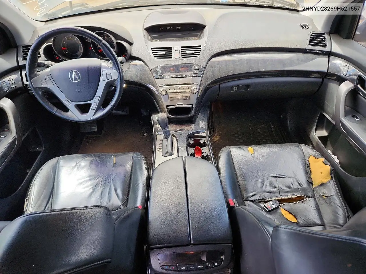2009 Acura Mdx VIN: 2HNYD28269H521557 Lot: 60998136