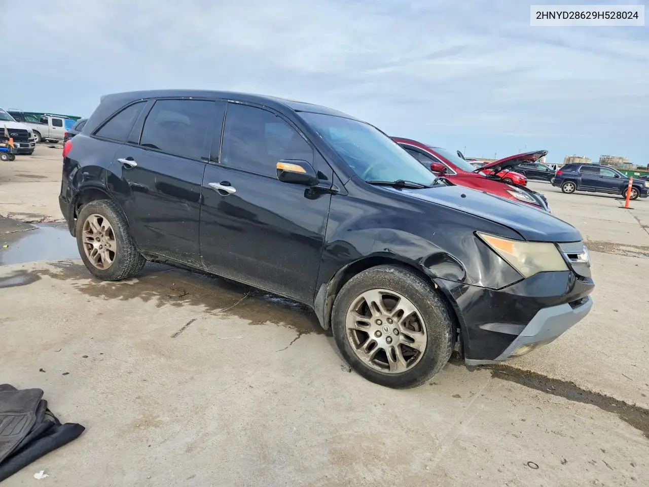 2009 Acura Mdx Technology VIN: 2HNYD28629H528024 Lot: 61135506