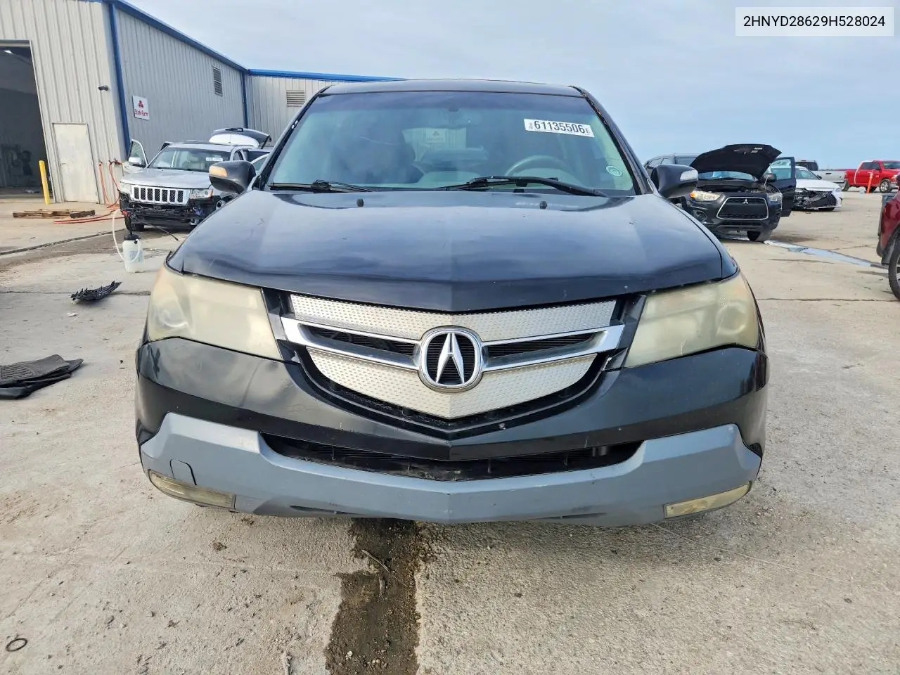2009 Acura Mdx Technology VIN: 2HNYD28629H528024 Lot: 61135506