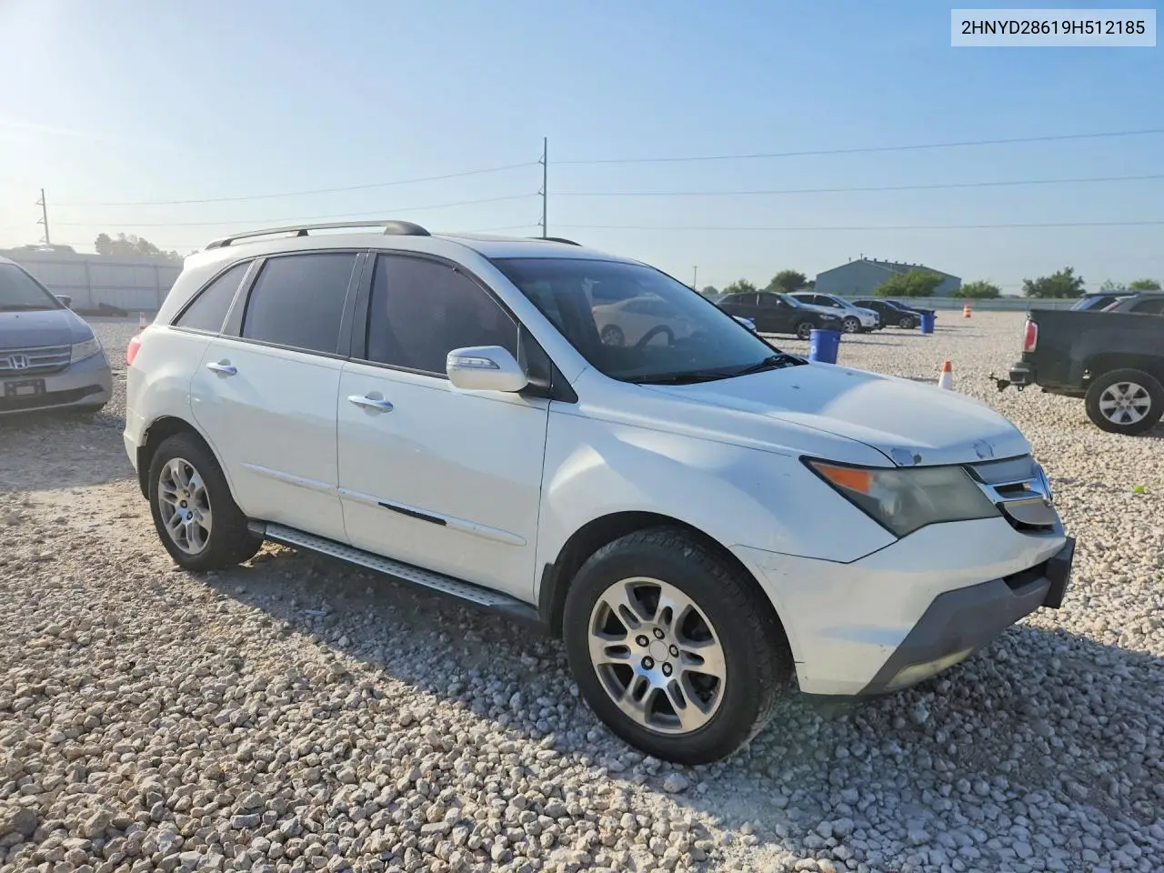 2009 Acura Mdx Technology VIN: 2HNYD28619H512185 Lot: 61980906