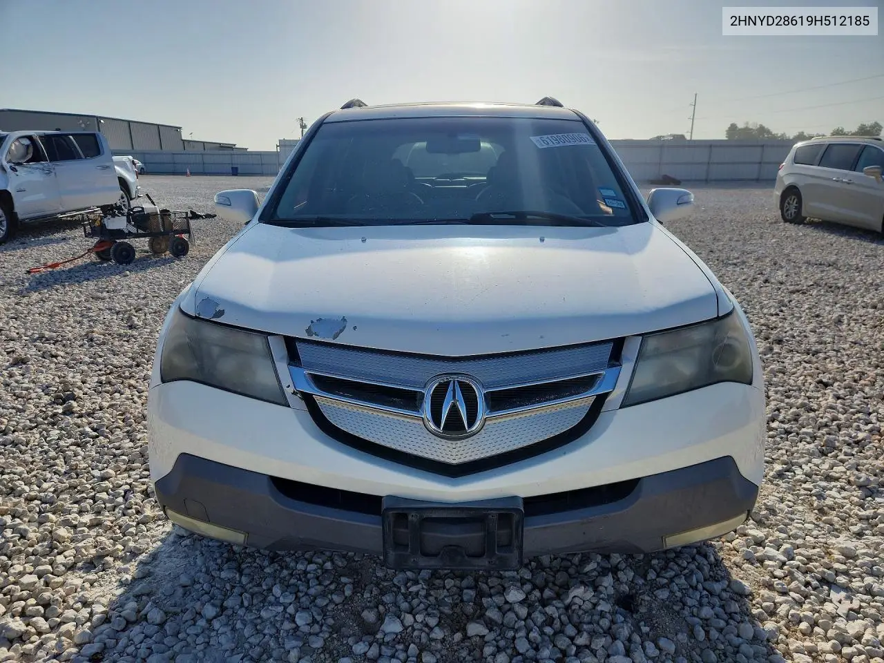 2009 Acura Mdx Technology VIN: 2HNYD28619H512185 Lot: 61980906