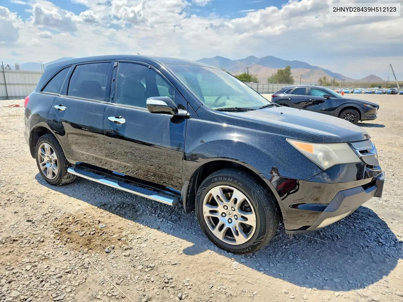 2009 Acura Mdx VIN: 2HNYD28439H512123 Lot: 62080626
