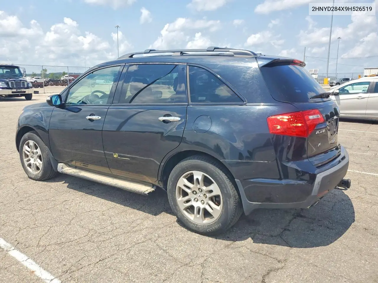 2009 Acura Mdx Technology VIN: 2HNYD284X9H526519 Lot: 62195846