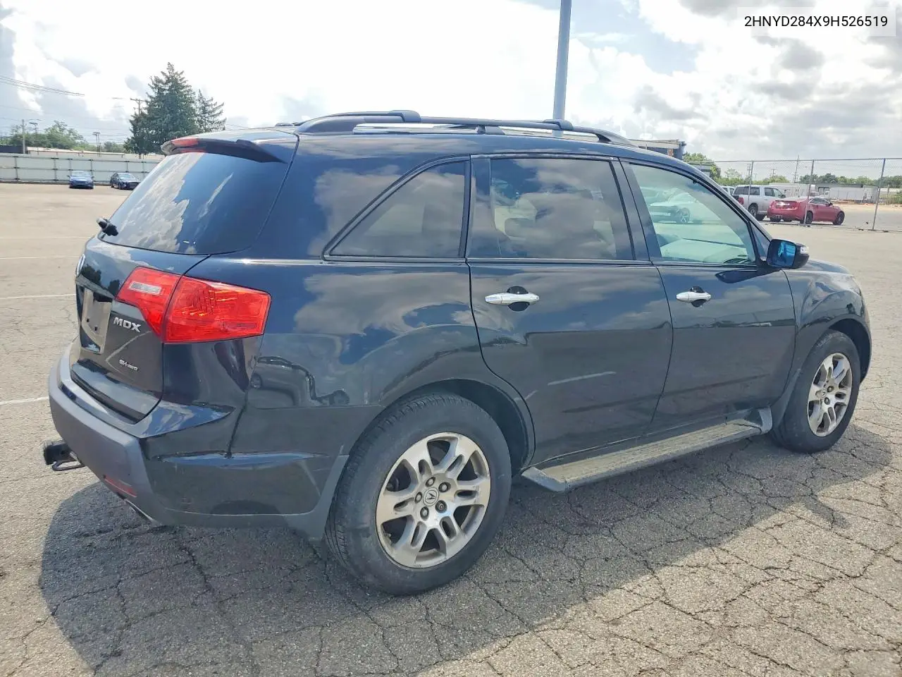 2009 Acura Mdx Technology VIN: 2HNYD284X9H526519 Lot: 62195846