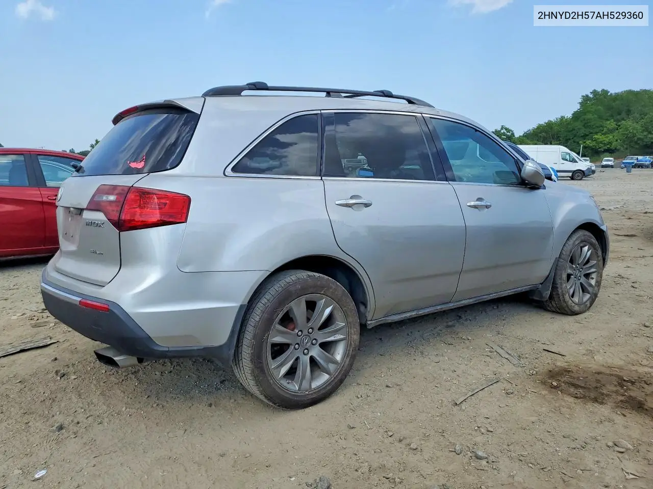 2010 Acura Mdx Advance VIN: 2HNYD2H57AH529360 Lot: 59304096