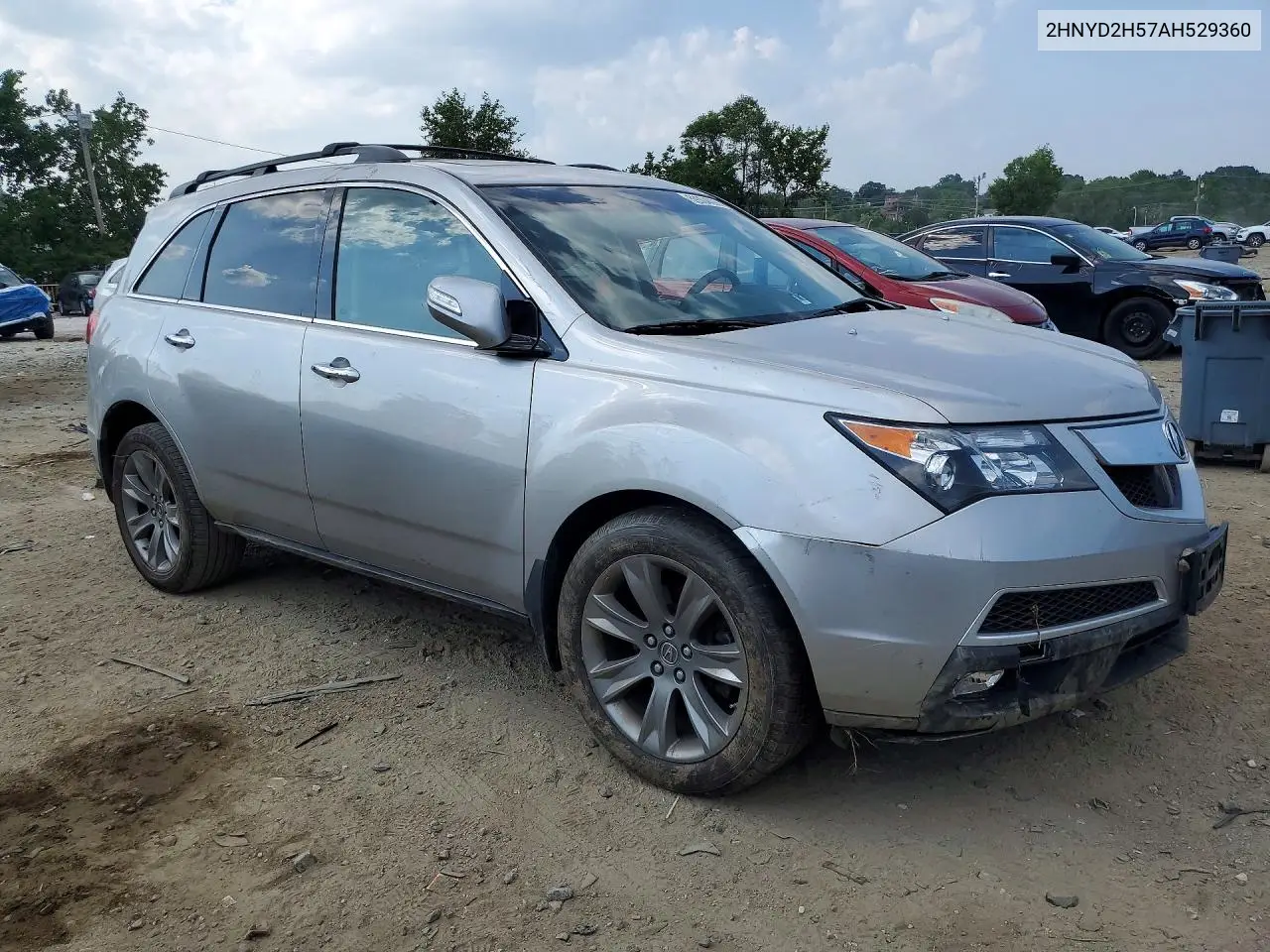2010 Acura Mdx Advance VIN: 2HNYD2H57AH529360 Lot: 59304096