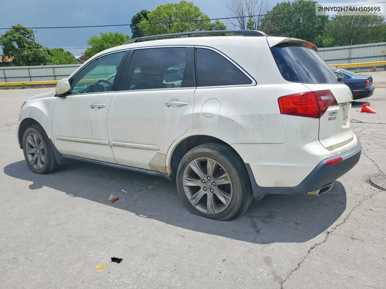 2010 Acura Mdx Advance VIN: 2HNYD2H74AH505695 Lot: 59875496