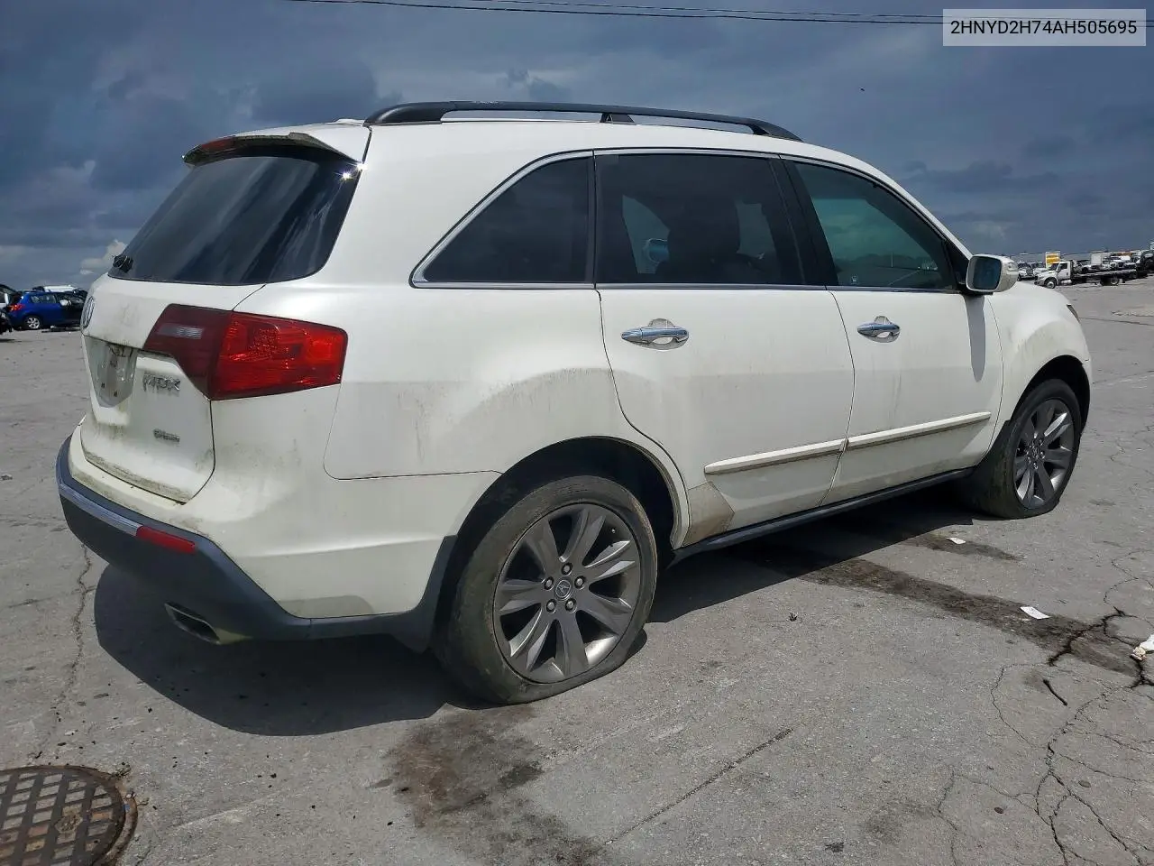 2010 Acura Mdx Advance VIN: 2HNYD2H74AH505695 Lot: 59875496