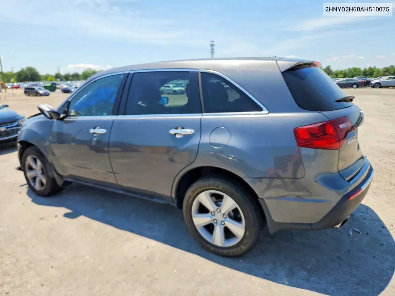 2010 Acura Mdx Technology VIN: 2HNYD2H60AH510075 Lot: 61091626