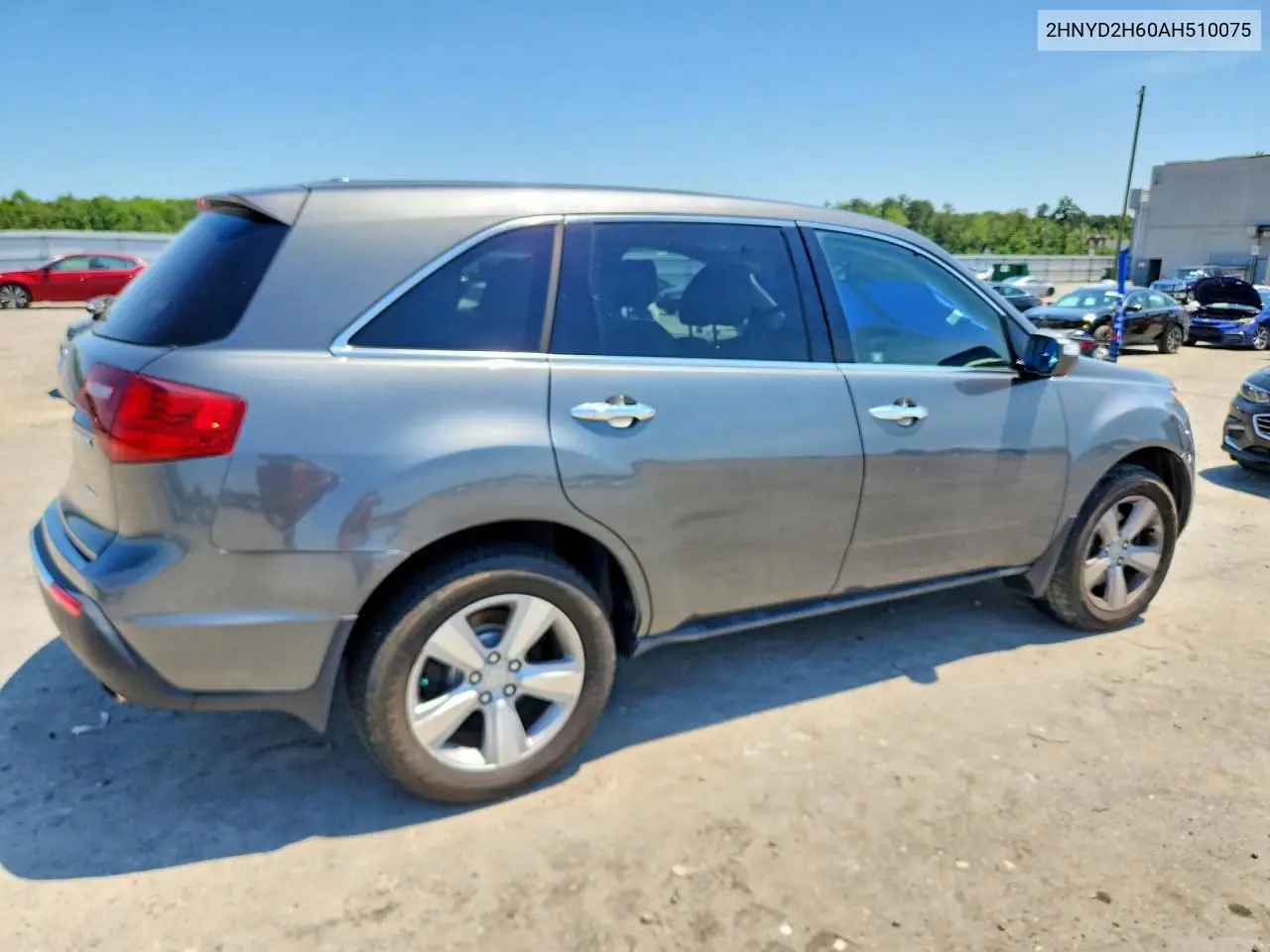2010 Acura Mdx Technology VIN: 2HNYD2H60AH510075 Lot: 61091626
