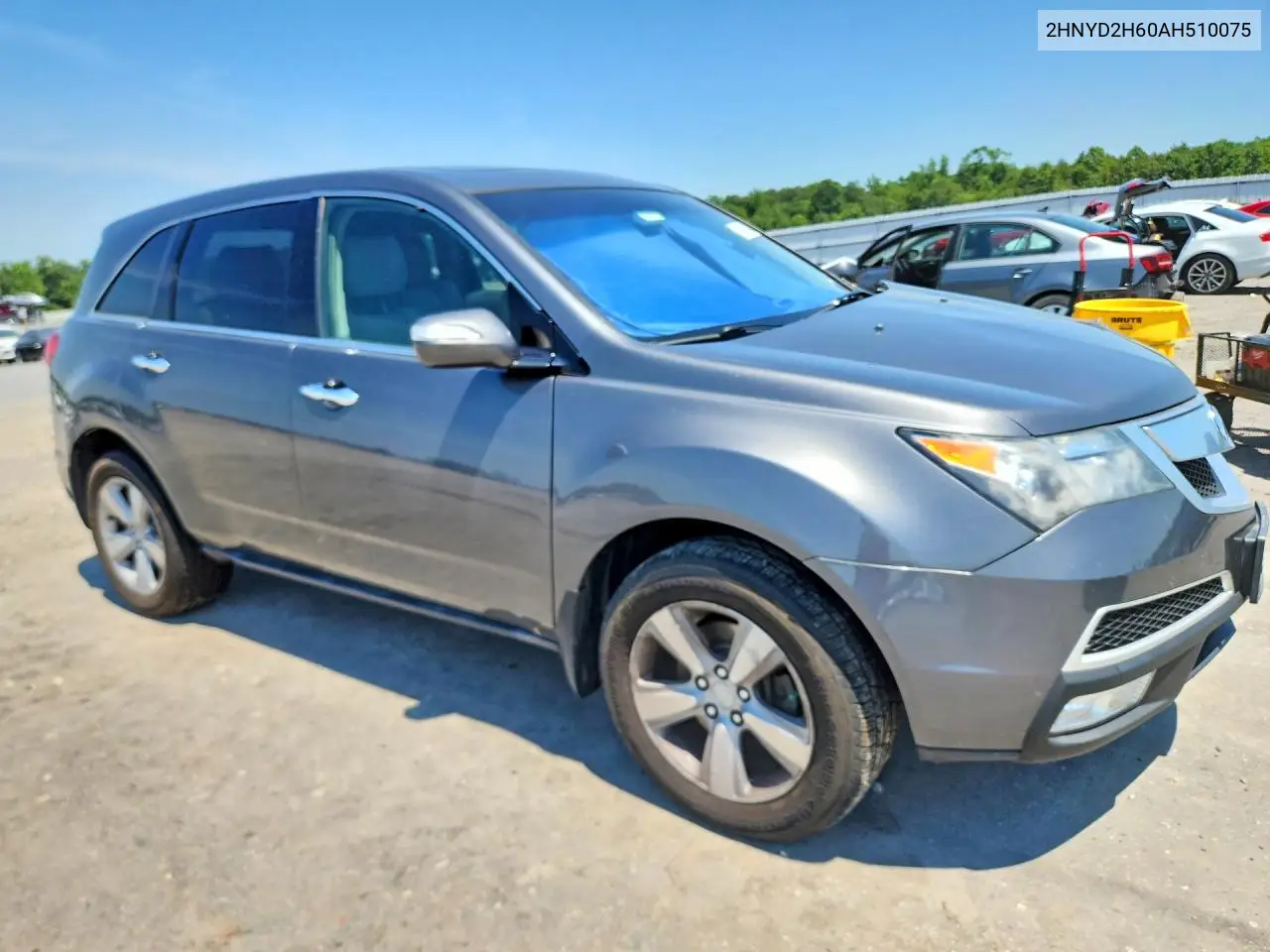 2010 Acura Mdx Technology VIN: 2HNYD2H60AH510075 Lot: 61091626