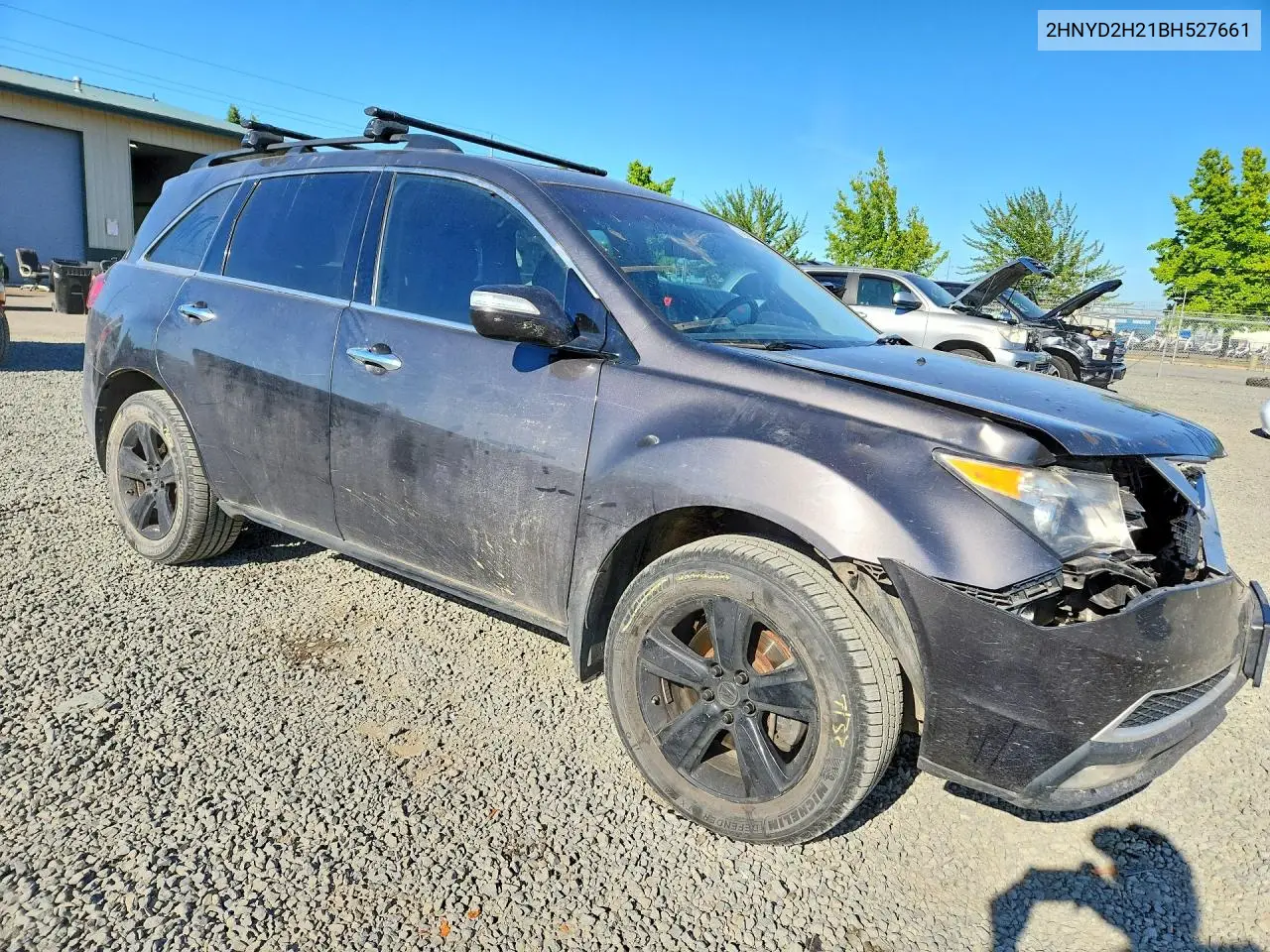 2011 Acur Mdx VIN: 2HNYD2H21BH527661 Lot: 57445466