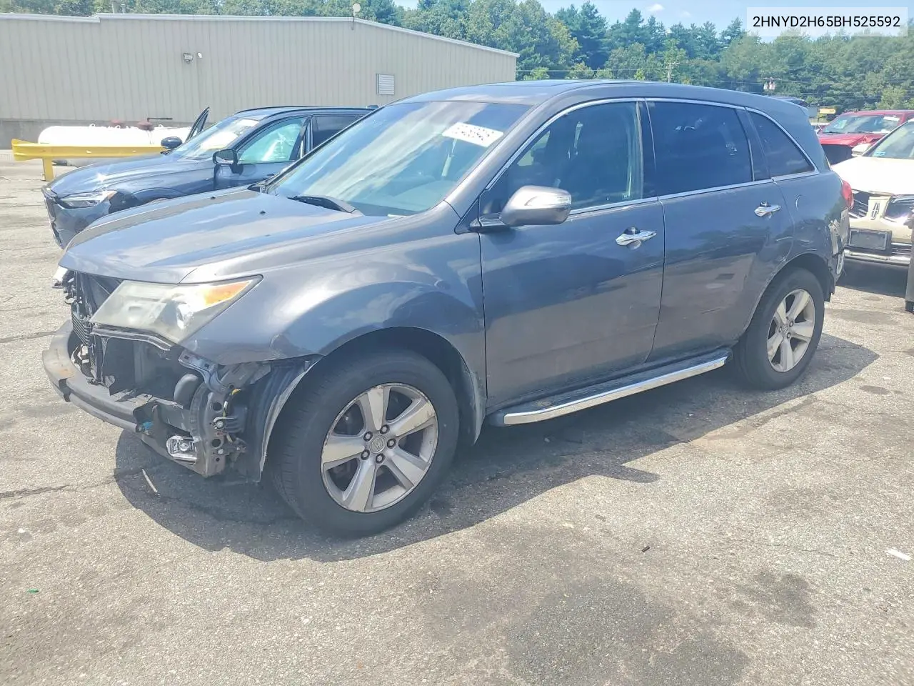 2011 Acura Mdx Technology VIN: 2HNYD2H65BH525592 Lot: 60453946