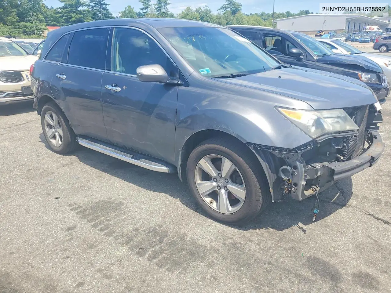2011 Acura Mdx Technology VIN: 2HNYD2H65BH525592 Lot: 60453946