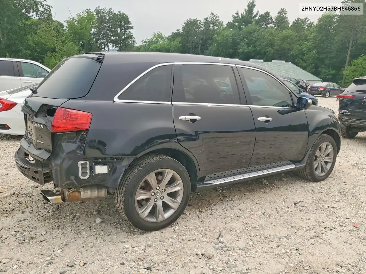 2011 Acura Mdx Advance VIN: 2HNYD2H57BH545866 Lot: 60626326