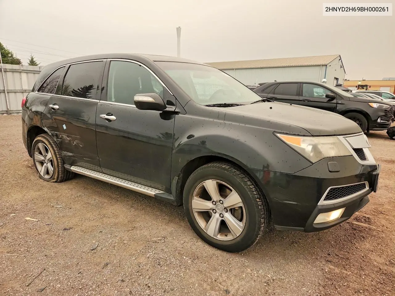 2011 Acura Mdx Technology VIN: 2HNYD2H69BH000261 Lot: 61025436