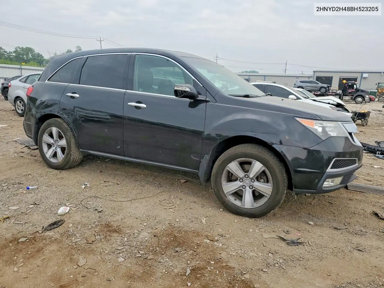 2011 Acura Mdx Technology VIN: 2HNYD2H48BH523205 Lot: 61386696