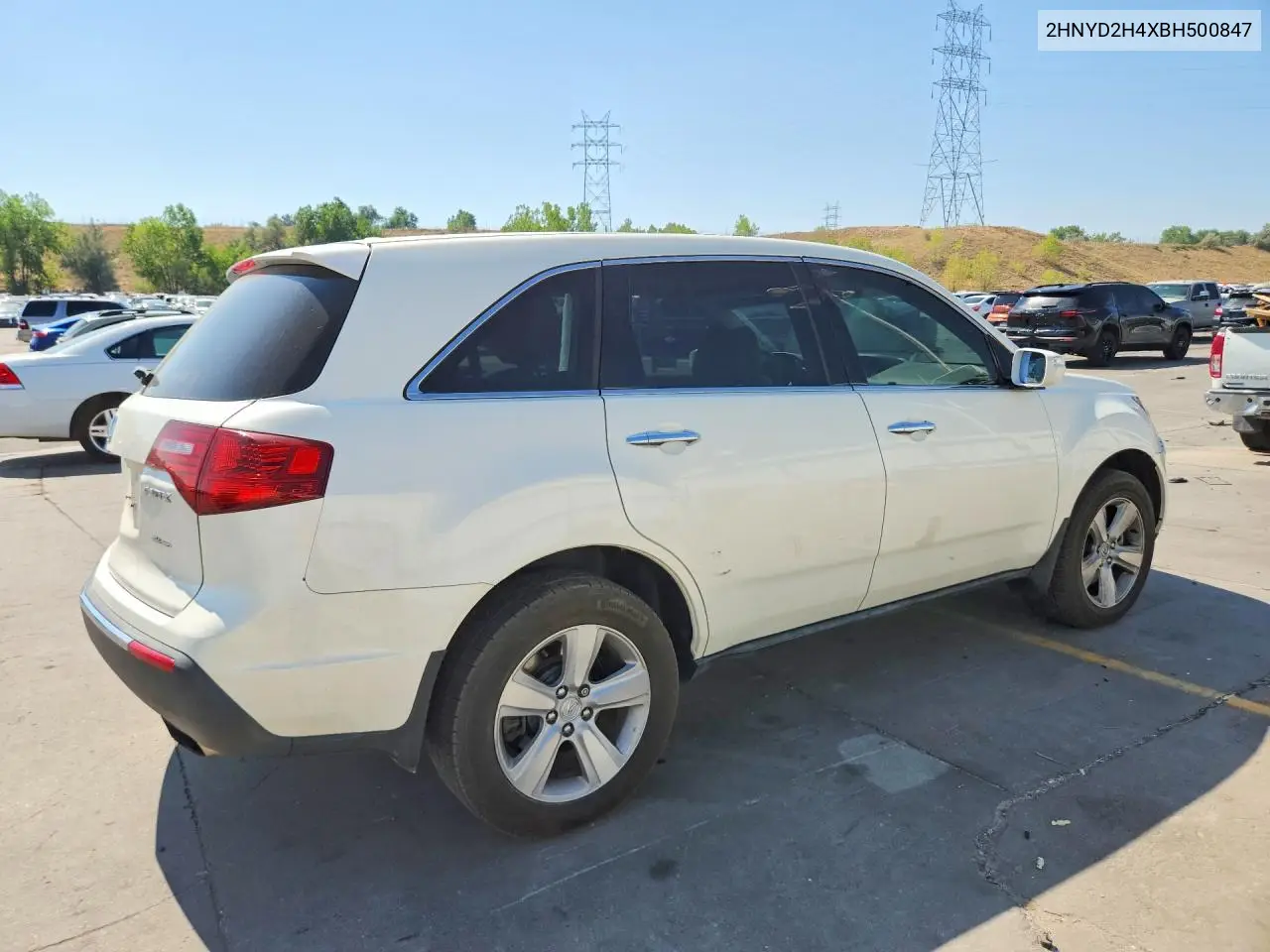 2HNYD2H4XBH500847 2011 Acura Mdx Technology