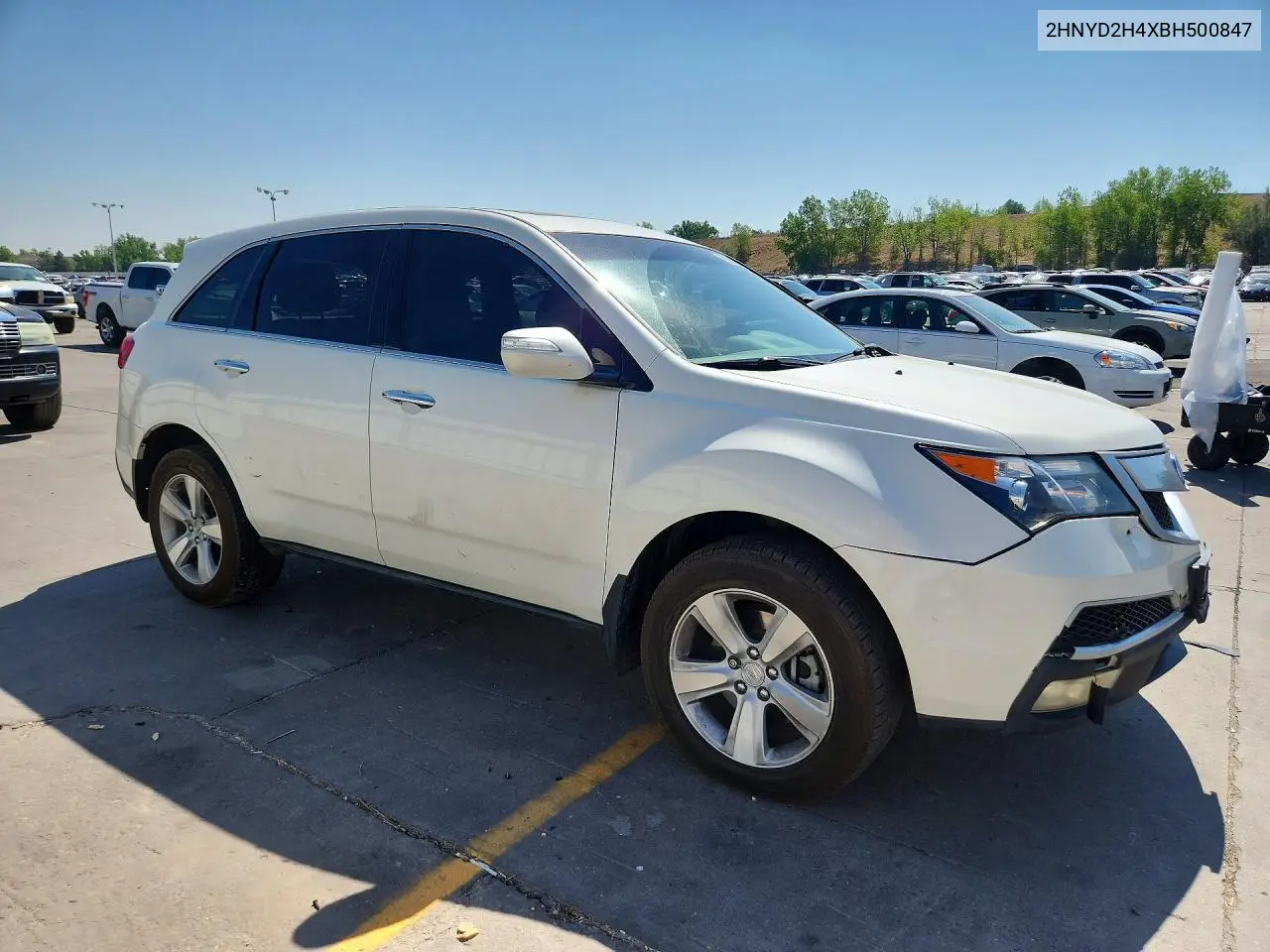 2HNYD2H4XBH500847 2011 Acura Mdx Technology