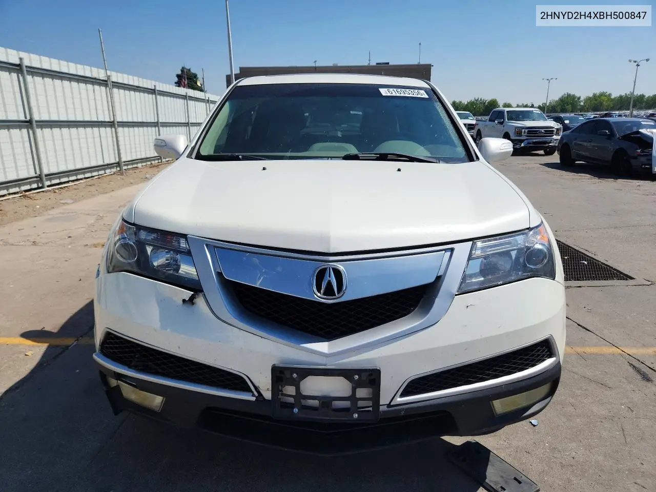 2HNYD2H4XBH500847 2011 Acura Mdx Technology