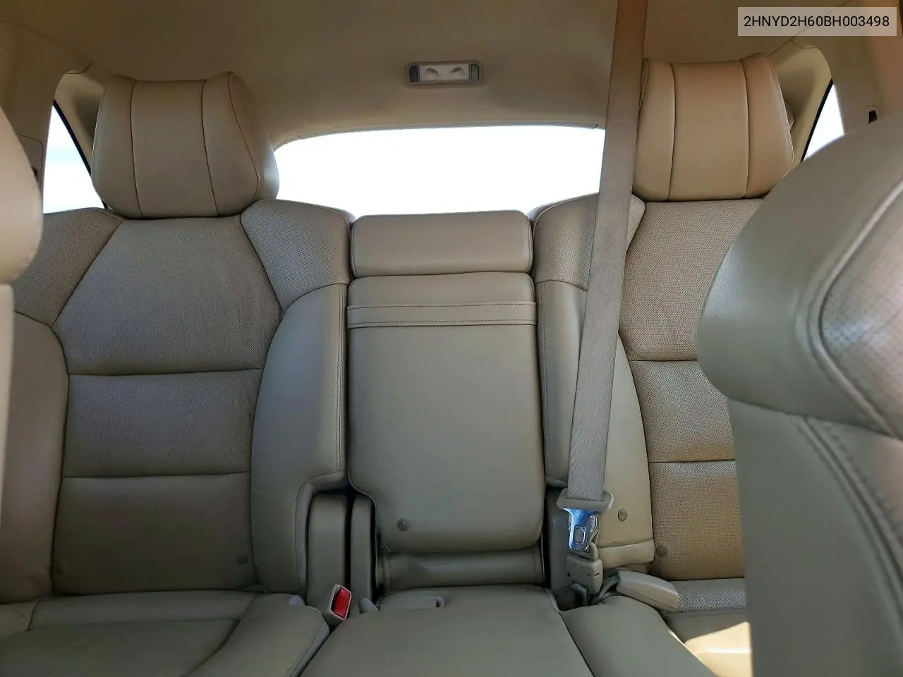 2011 Acura Mdx Technology VIN: 2HNYD2H60BH003498 Lot: 61896316