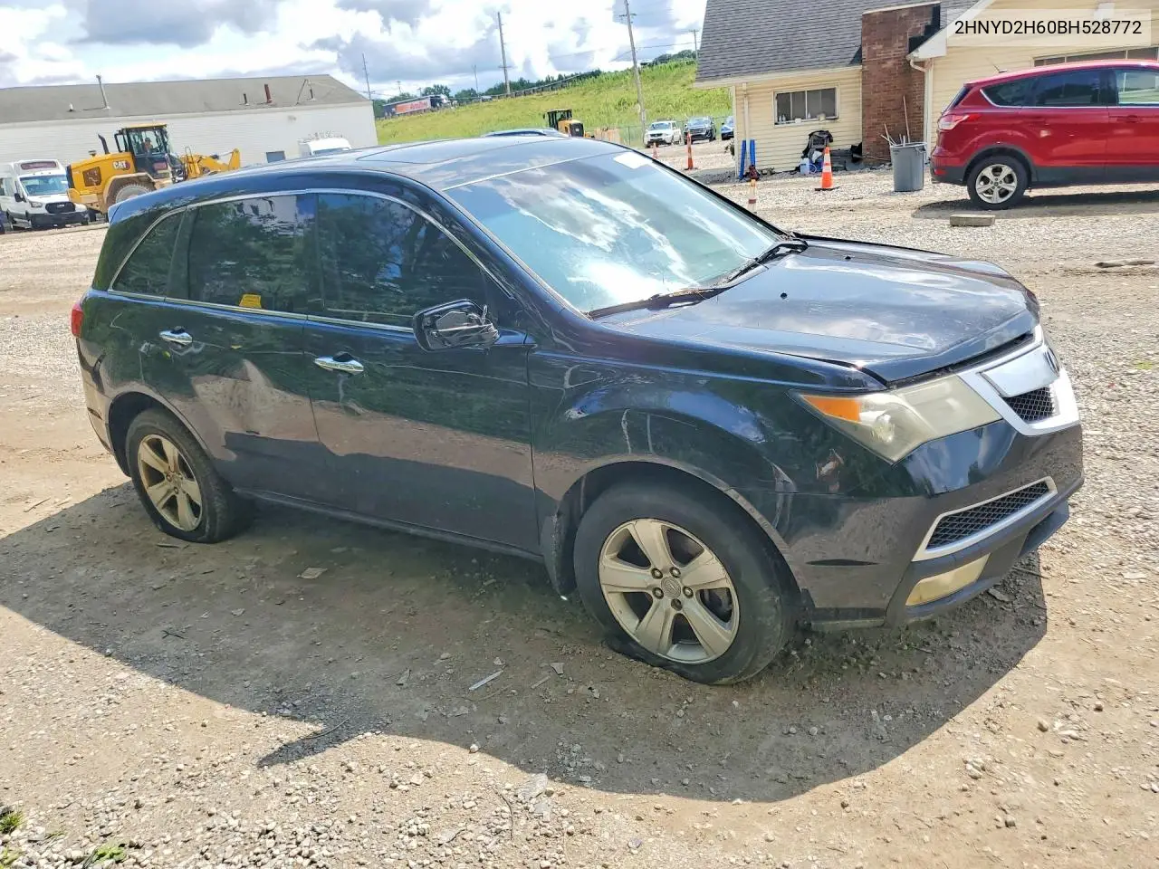 2011 Acura Mdx Technology VIN: 2HNYD2H60BH528772 Lot: 62270966