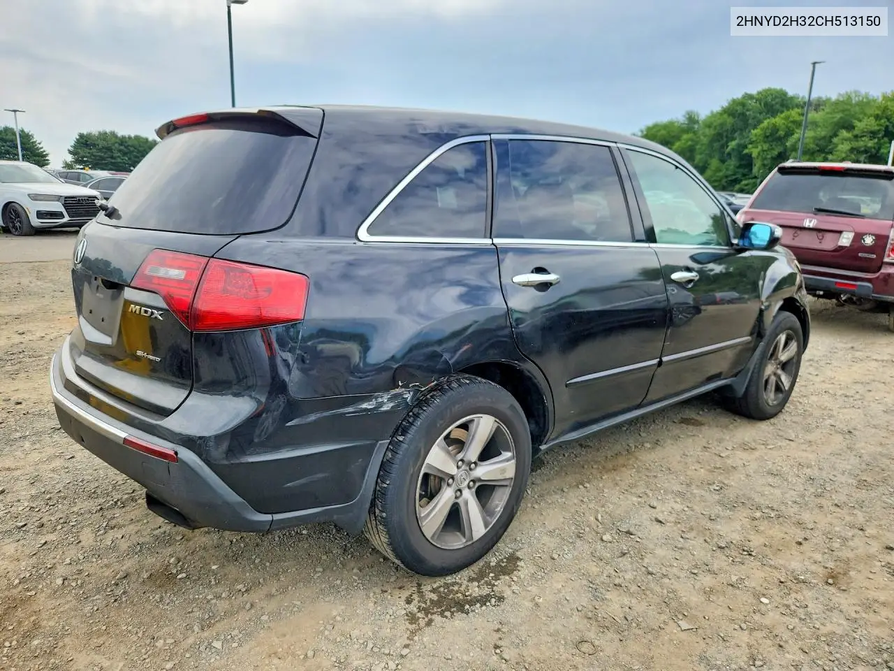2012 Acura Mdx Technology VIN: 2HNYD2H32CH513150 Lot: 61478396