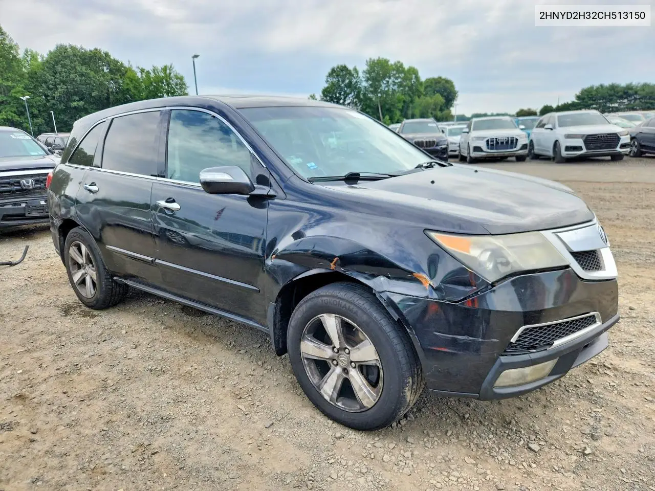2012 Acura Mdx Technology VIN: 2HNYD2H32CH513150 Lot: 61478396