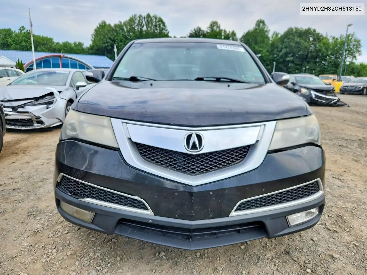 2012 Acura Mdx Technology VIN: 2HNYD2H32CH513150 Lot: 61478396