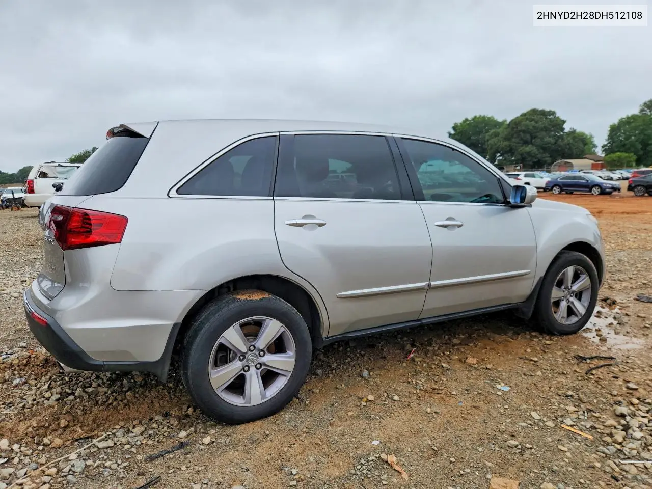 2013 Acura Mdx VIN: 2HNYD2H28DH512108 Lot: 56424196